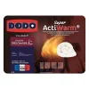 DODO Couette tres chaude 450g/m² SUPER ACTIWARM 240x260 cm blanc