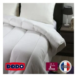 DODO Couette tres chaude 450g/m² SUPER ACTIWARM 240x260 cm blanc