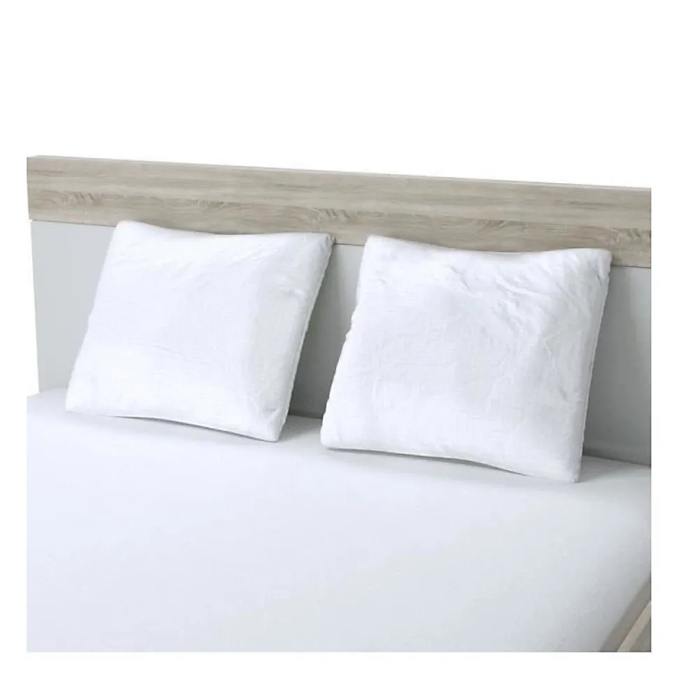 DODO Lot de 2 oreillers Total Protect 65x65 cm blanc
