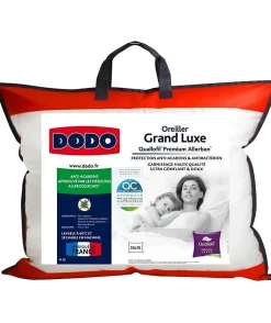 DODO Oreiller Grand luxe Quallofil Allerban 50x70cm