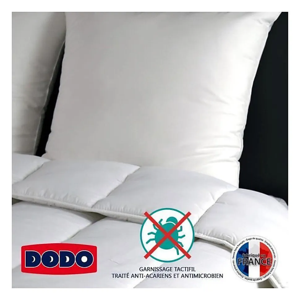 DODO Oreiller Percale Anti-Acariens PALACE - 65 x 65 cm