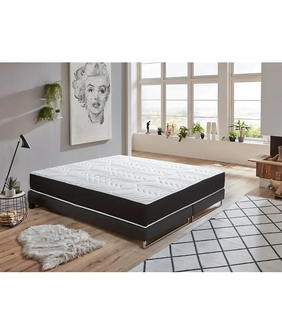 DORMIPUR Matelas 140x190 - Mousse mémoire de forme - 22 cm - Ferme - V1080