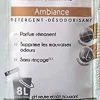 Dosettes 2D détergent nettoyant désodorisant - Jédor - Parfum Ambiance (100 dosettes)