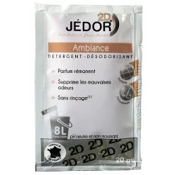 Dosettes 2D détergent nettoyant désodorisant - Jédor - Parfum Ambiance (100 dosettes)