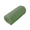 Drap housse 100% coton biologique - bonnet 30 cm (90x200cm - Vert)