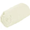 Drap housse 100% coton biologique - bonnet 30 cm (160x200 cm - Sable)