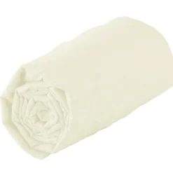 Drap housse 100% coton biologique - bonnet 30 cm (160x200 cm - Sable)