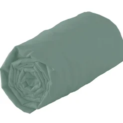 Drap housse 100% coton biologique - bonnet 30 cm (90x190 cm - Bronze)