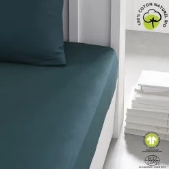Drap housse 2 places - 100% coton BIO