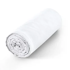 Drap housse 140 x 190 cm bonnet 30 cm "Prémium" pour lit 2 places - Prémium Neige