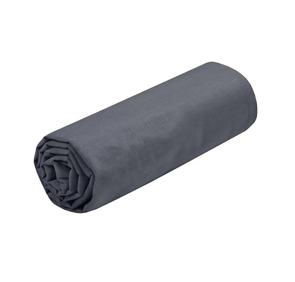Drap housse 180 x 200 cm Edens anthracite