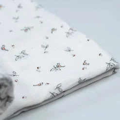 Drap housse berceau en gaze de coton Melody