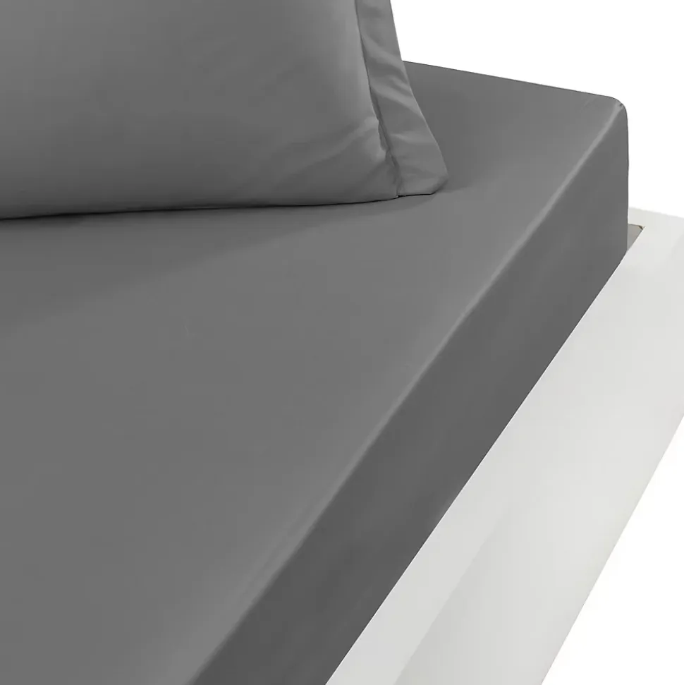 Drap housse bonnet 40 cm en percale coton PLUSGalet 140x190 cm SOFT PERCALE