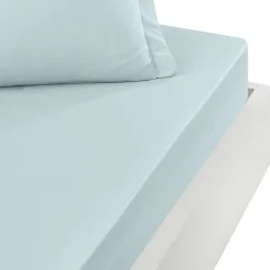 Drap housse bonnet 40 cm en percale coton PLUSNuage 140x200 cm SOFT PERCALE