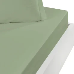 Drap housse bonnet 40 cm en percale coton PLUSSauge 200x200 cm SOFT PERCALE