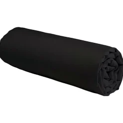 Drap housse en coton 57 fils uni bonnet 25cm 90x200cm