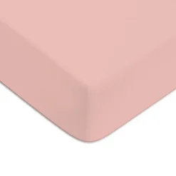 Drap housse en coton 57 fils uni bonnet 25cm 140x200cm