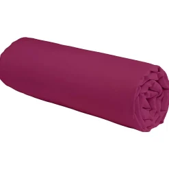 Drap housse en coton 57 fils uni bonnet 25cm 80x200cm