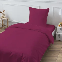 Drap housse en coton 57 fils uni bonnet 25cm 80x200cm