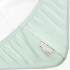 Drap housse en coton jersey Uni