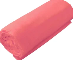 Drap housse en coton Lavé (160x200 cm - Rose)