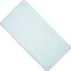 Drap housse en gaze de coton à carreaux