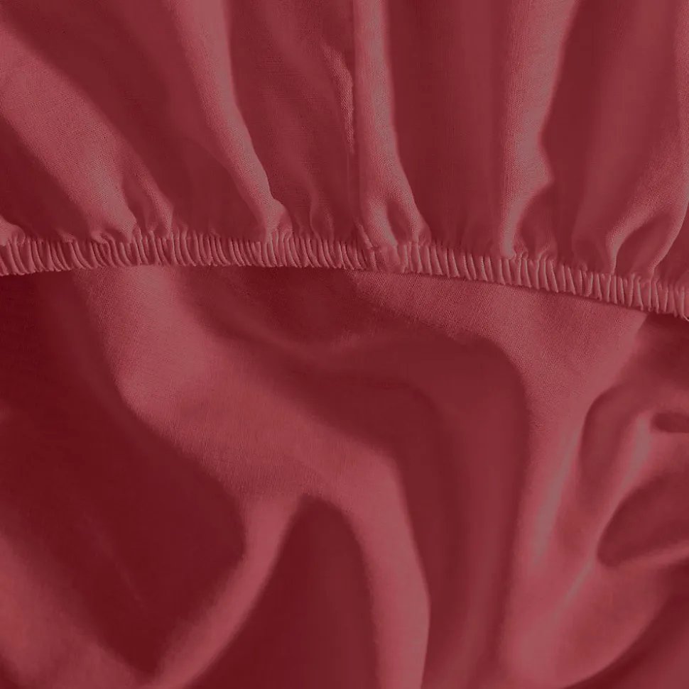 Drap housse en percale de coton pour lit articulé Cardinal 140x190 cm SOFT PERCALE