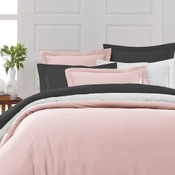 Drap housse en percale de coton bonnet 30 cm Blanc 140x200 cm SOFT PERCALE