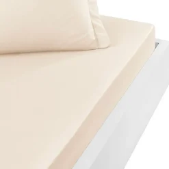 Drap housse en percale de coton bonnet 30 cm Petale 120x190 cm SOFT PERCALE