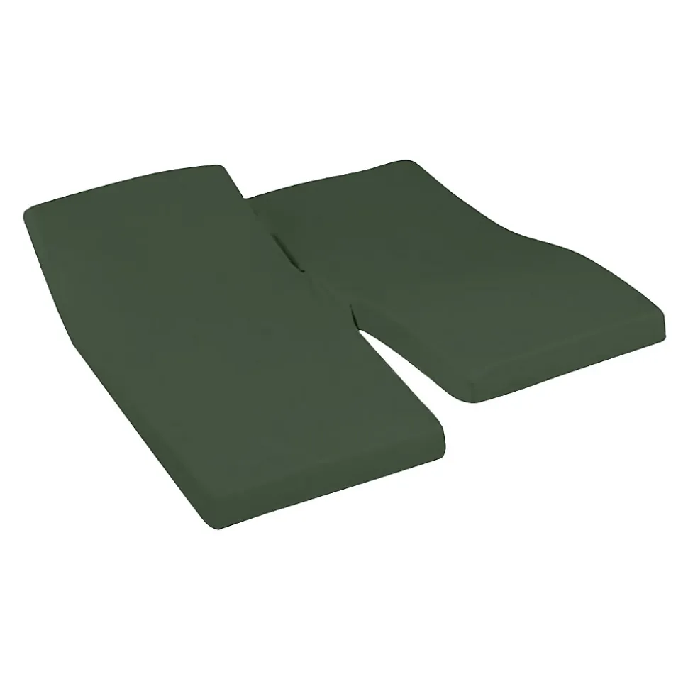 Drap housse en percale de coton pour lit articulé Eucalyptus 180x200 cm SOFT PERCALE