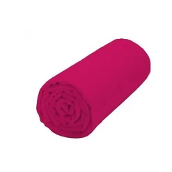 Drap housse Fushia 180 x 200 cm / 100% coton / 57 fils/cm²