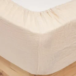 Drap Housse Gaze Coton Flora design et moderne