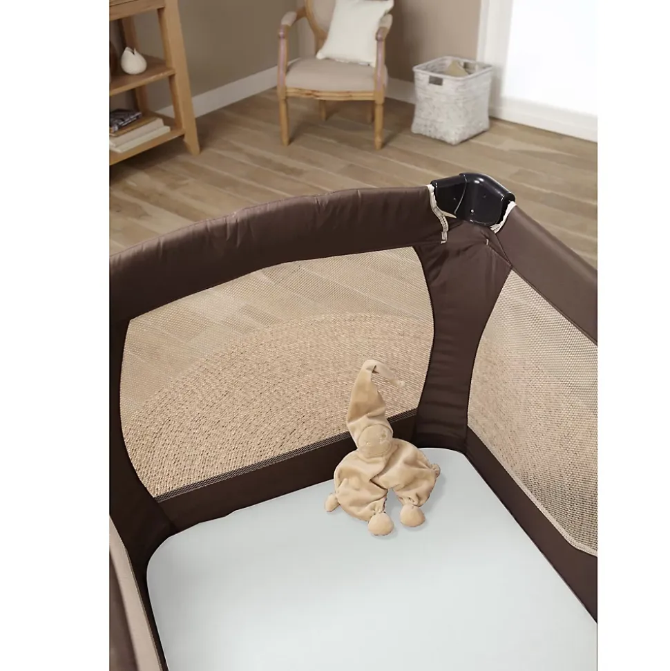 Drap housse imperméable pour nacelle couffin berceau cododo (50x85 cm - Blanc)