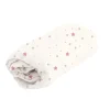 Drap housse imprimé Jolly (70x140 cm - Blanc)