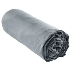 Drap housse "Lysandre" toutes dimensions "Lyocel" L'effet Papillon - Lysandre Stone - 160 x 200 cm bonnet de 30 cm