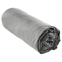 Drap housse "Lysandre" toutes dimensions "Lyocel" L'effet Papillon - Lysandre Granit - 180 x 200 cm bonnet de 30 cm