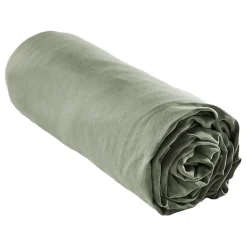 Drap housse "Lysandre" toutes dimensions "Lyocel" L'effet Papillon - Lysandre Thym - 160 x 200 cm bonnet de 30 cm