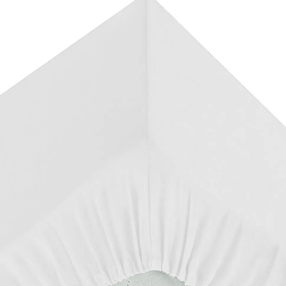 Drap housse percale de coton uni Harmonie