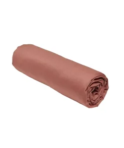 Drap housse TODAY Essential - 140 x 190 cm - 2 personnes - 100% Coton uni - Terracotta