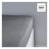 Drap housse TODAY Essential - 140 x 190+25 cm - 1 personne - 100% Coton jersey - Acier