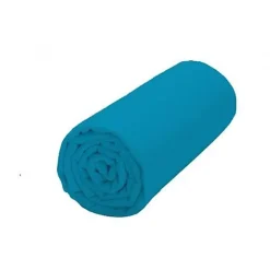 Drap housse Turquoise 180 x 200 cm / 100% coton / 57 fils/cm²