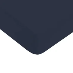 Drap housse uni en coton 57 fils 140x200cm