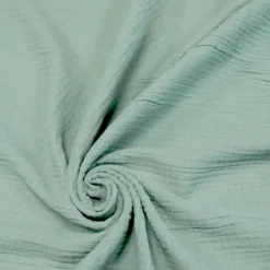 Drap housse uni en gaze de coton