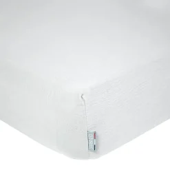 Drap housse uni en gaze de coton