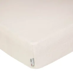 Drap housse uni en gaze de coton