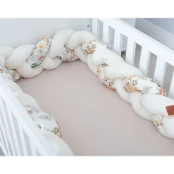 Drap housse uni en gaze de coton