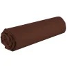 Drap housse 90x190 +25 cm coton marron