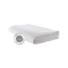 Drap percale de coton 240 x 310 cm (240x310 cm - Blanc)
