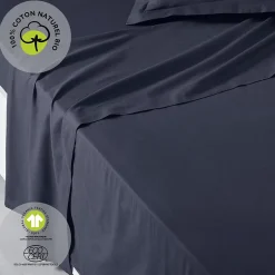 Drap plat 57 fils - 100% coton biologique