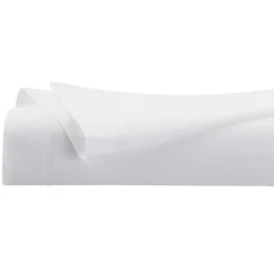 Drap plat - percale - blanc - 180x290 cm - Atmosphera